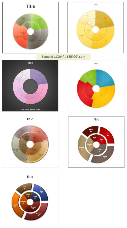 Pie Chart Excel Templates