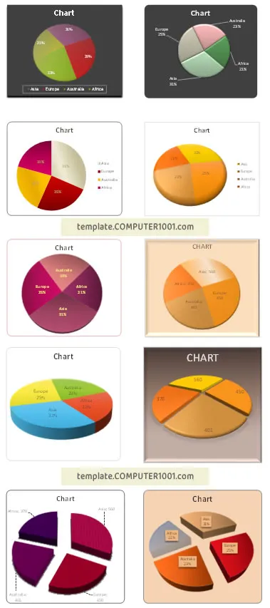 Pie Chart Excel Templates Free Download