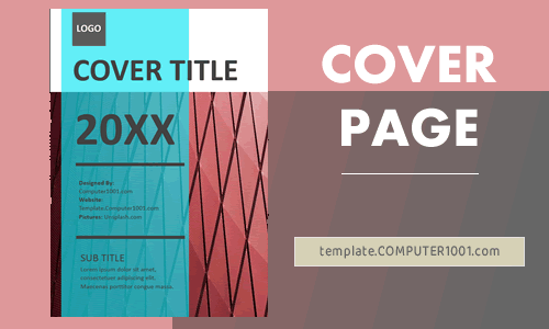 Abstract 12 Template Cover
