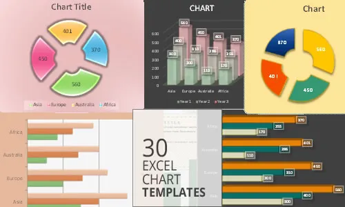 30 Excel Chart Templates
