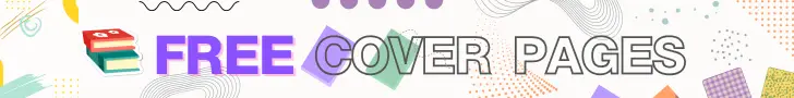 Cover page templates free