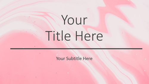 Pink Abstract Background PowerPoint