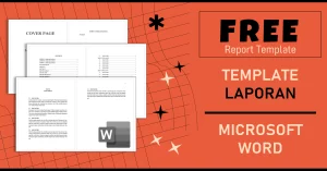 Free Report Template Laporan Microsoft Word