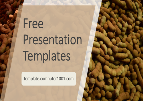 Tamarind Agriculture PPT Template
