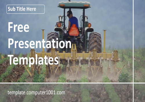 Soil Tilling Agrotechnology PPT Template