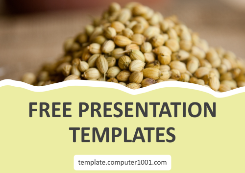 Coriander PPT Template