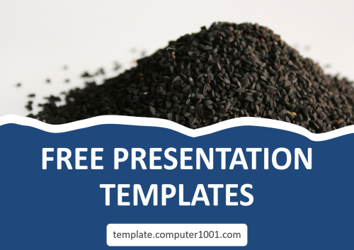 Nigella Seeds PPT Template