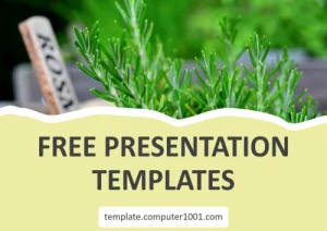 Rosemary Ppt Template Free Download