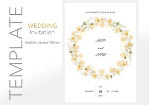 11 Editable Wedding Invitation Word Template Free Download